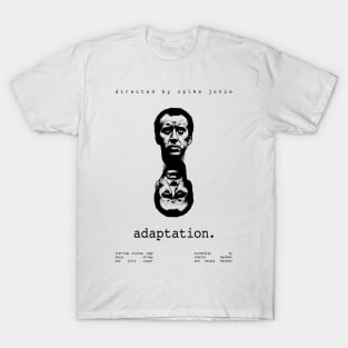 Adaptation (2002) - Film Poster T-Shirt